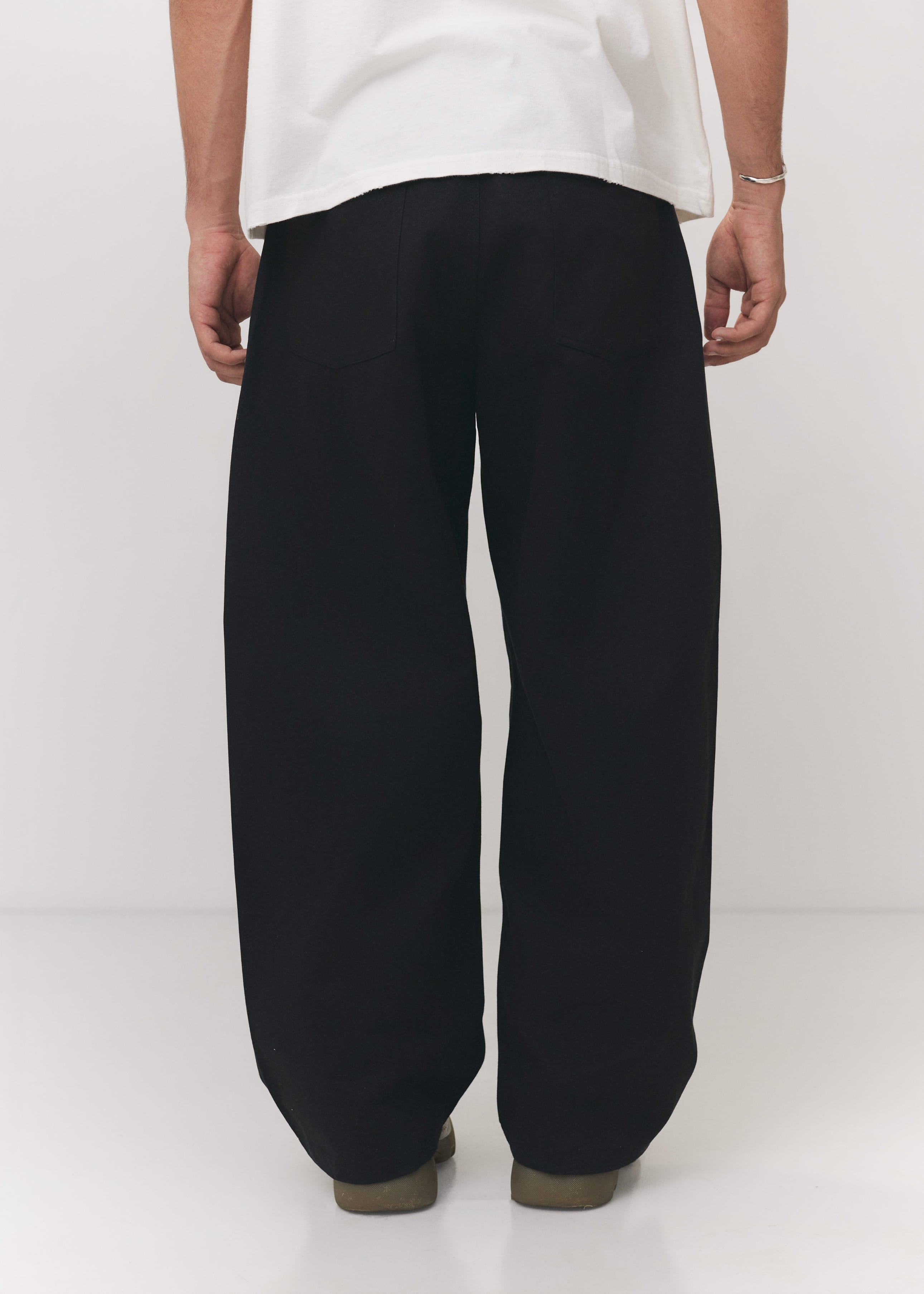 Calça Barrel Garré Preta