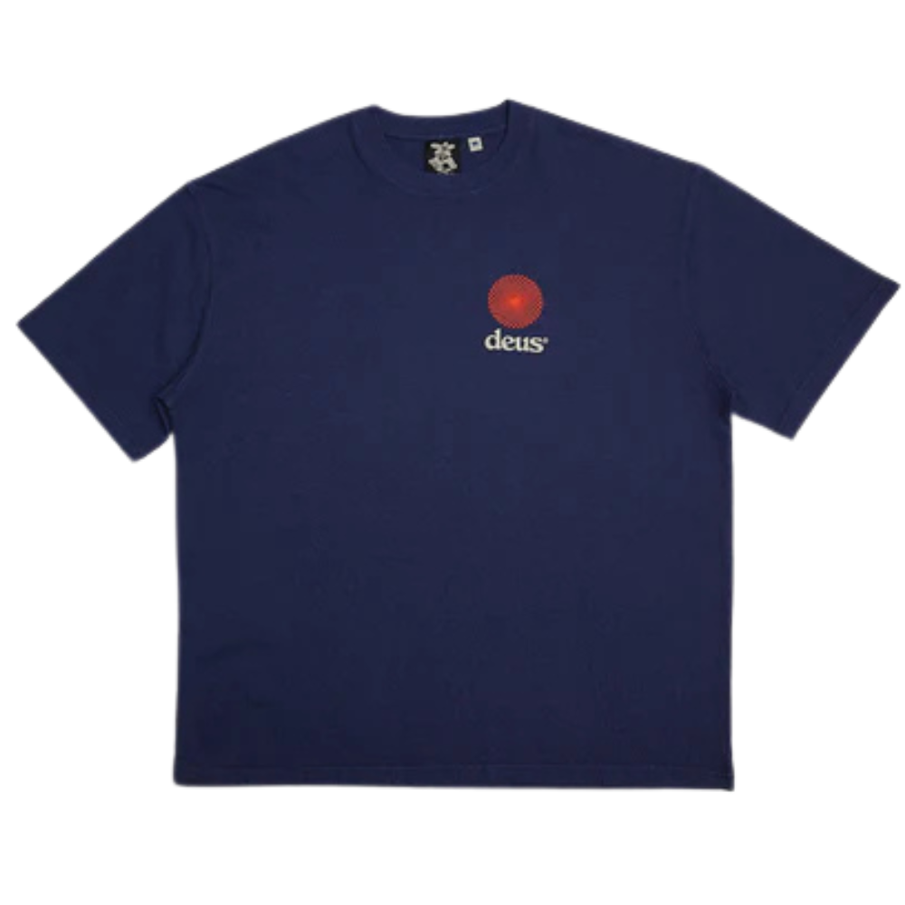 Camiseta Oversized Deus Ex Machina Strata Marinho