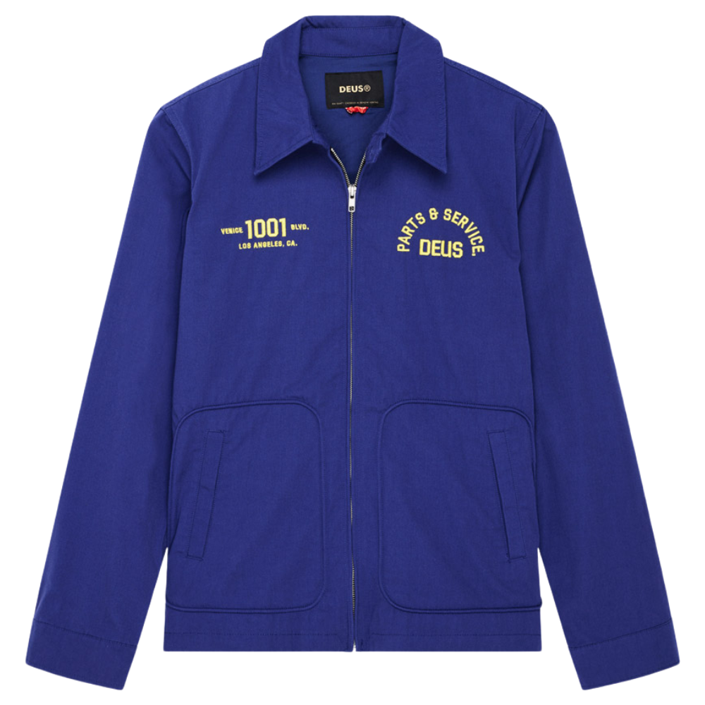 Jaqueta Deus Ex Machina Teller Drizzler Azul