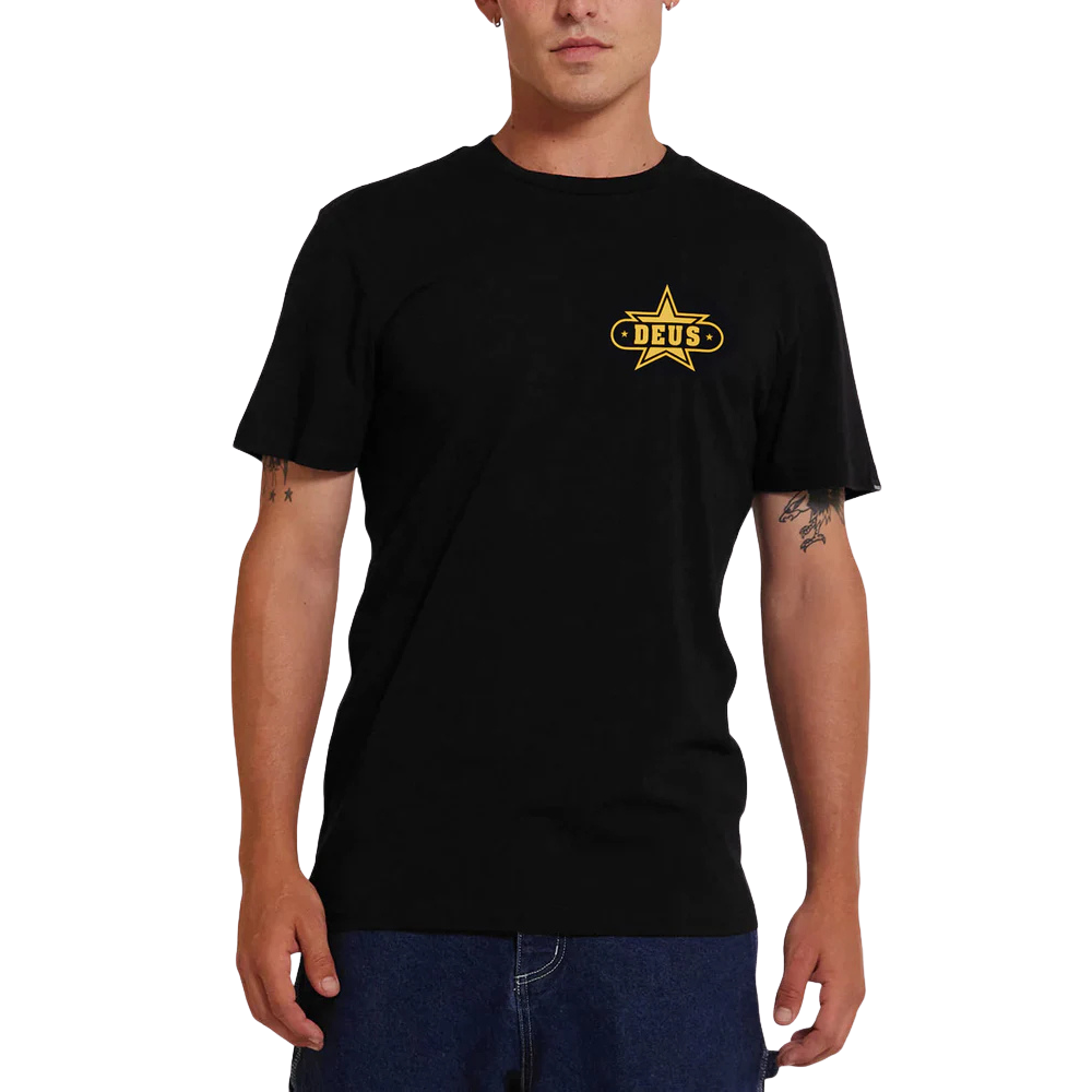 Camiseta Deus Ex Machina Gumshoe Preta
