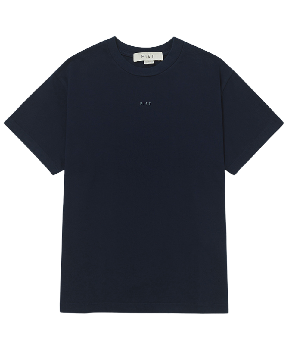 Camiseta Piet Logo Azul Marinho