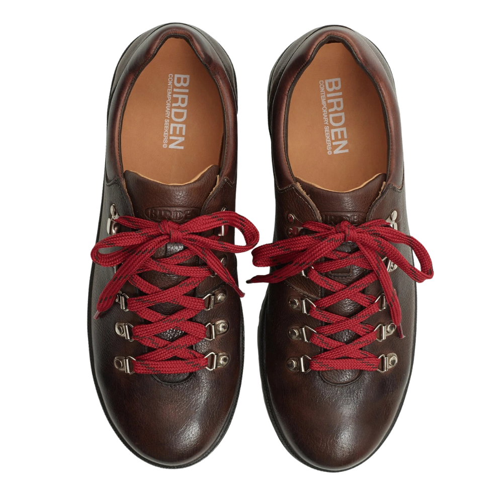 Sapato Birden Hiking Redwood Leather Marrom