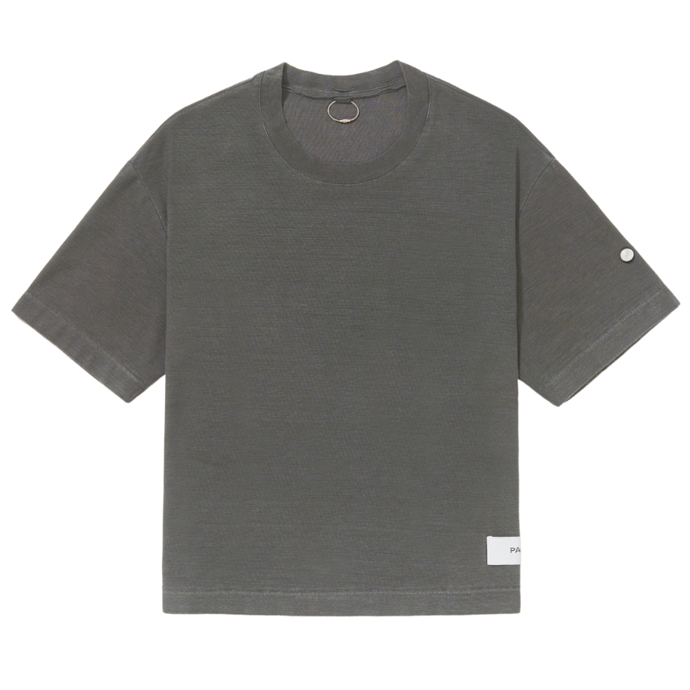 Camiseta Dupla Face Pace Pattern Cinza