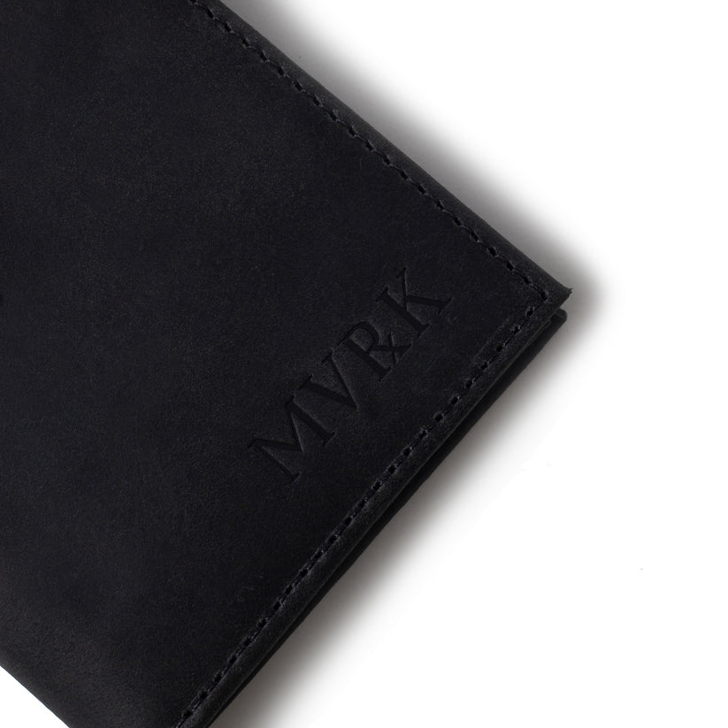 Carteira Murk Leather Wallet Preta