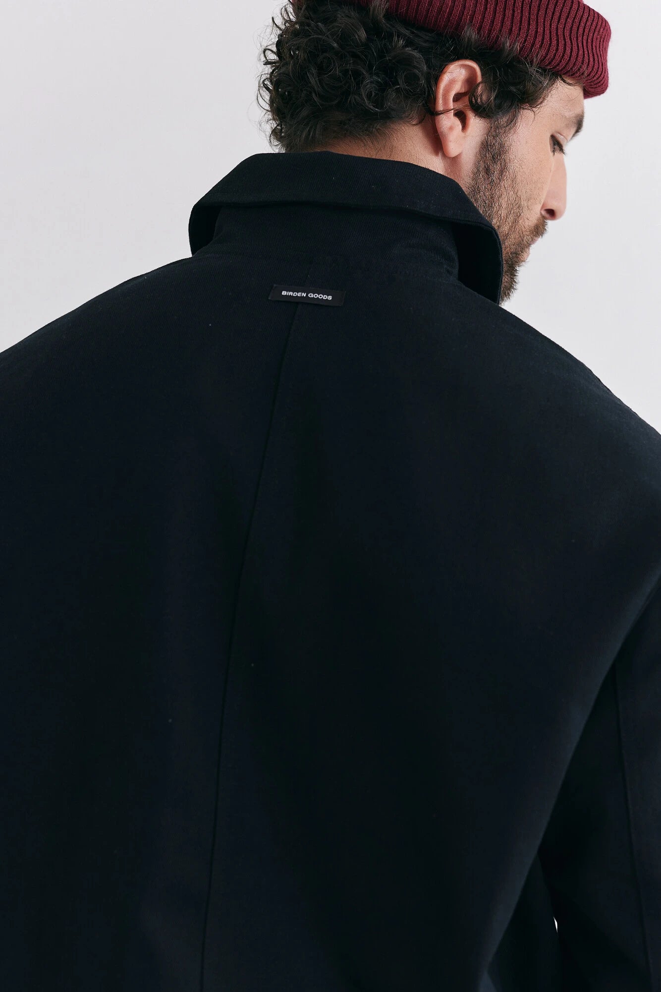 Jaqueta Bomber Birden Asphalt Twill Preta