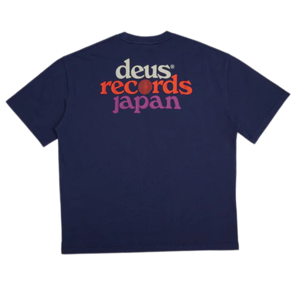 Camiseta Oversized Deus Ex Machina Strata Marinho