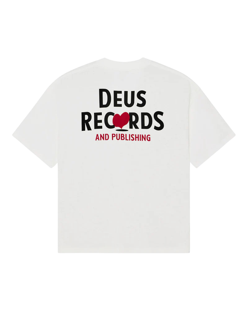 Camiseta Deus Ex Machina Deep Cut Off White