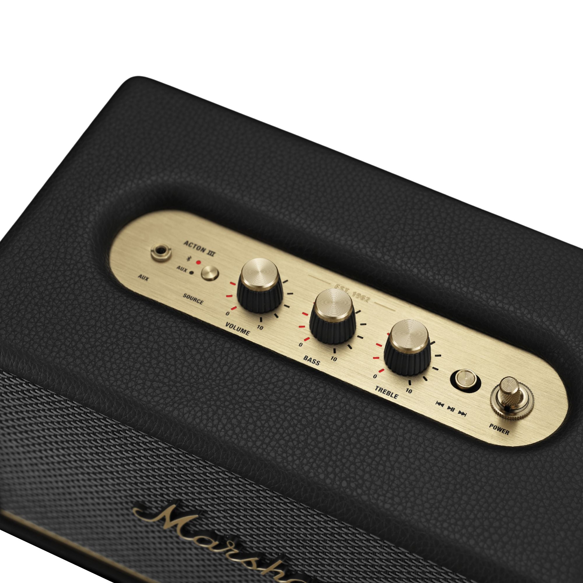 Marshall Acton III Bluetooth Speaker Black Brass