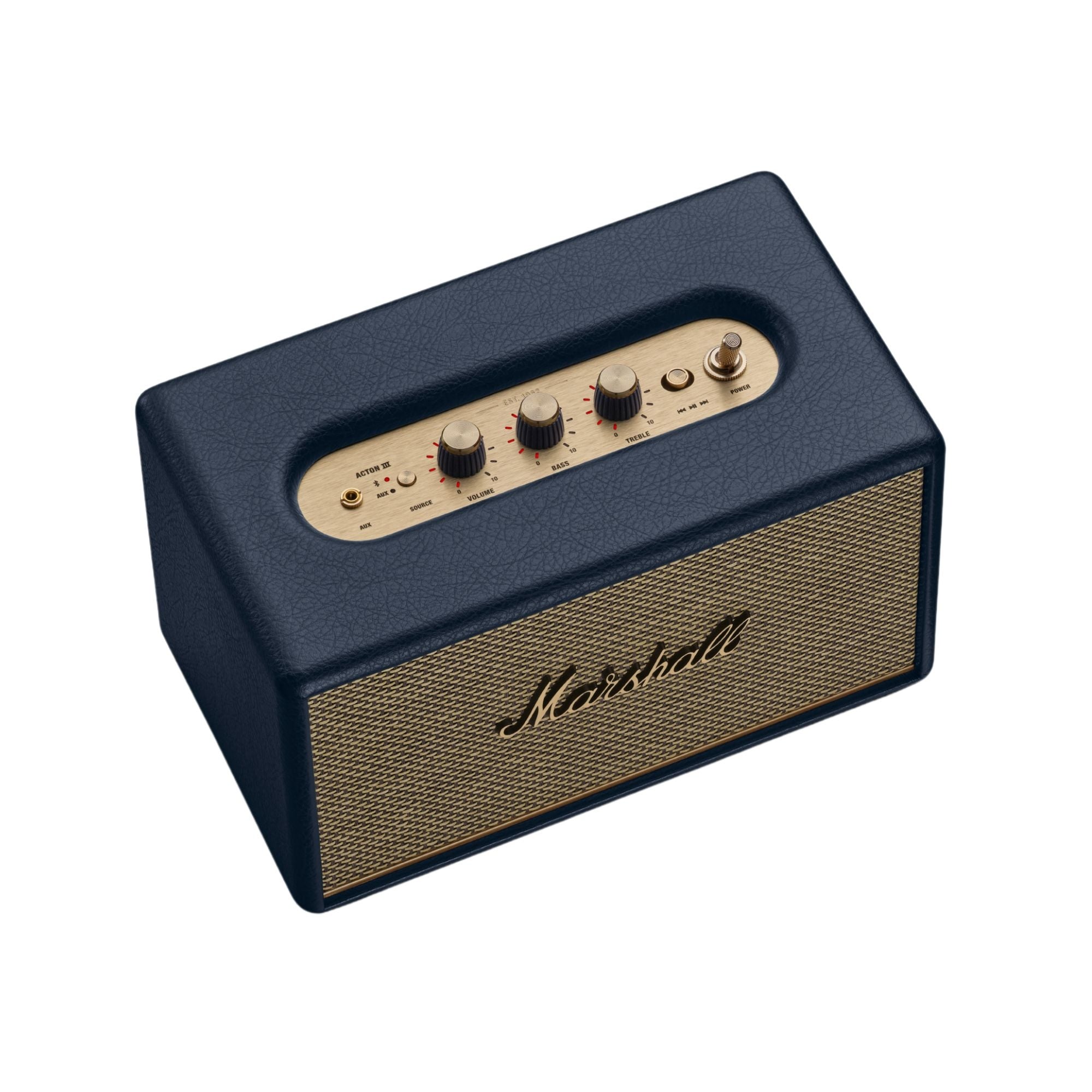 Marshall Acton III Bluetooth Speaker Midnight Blue