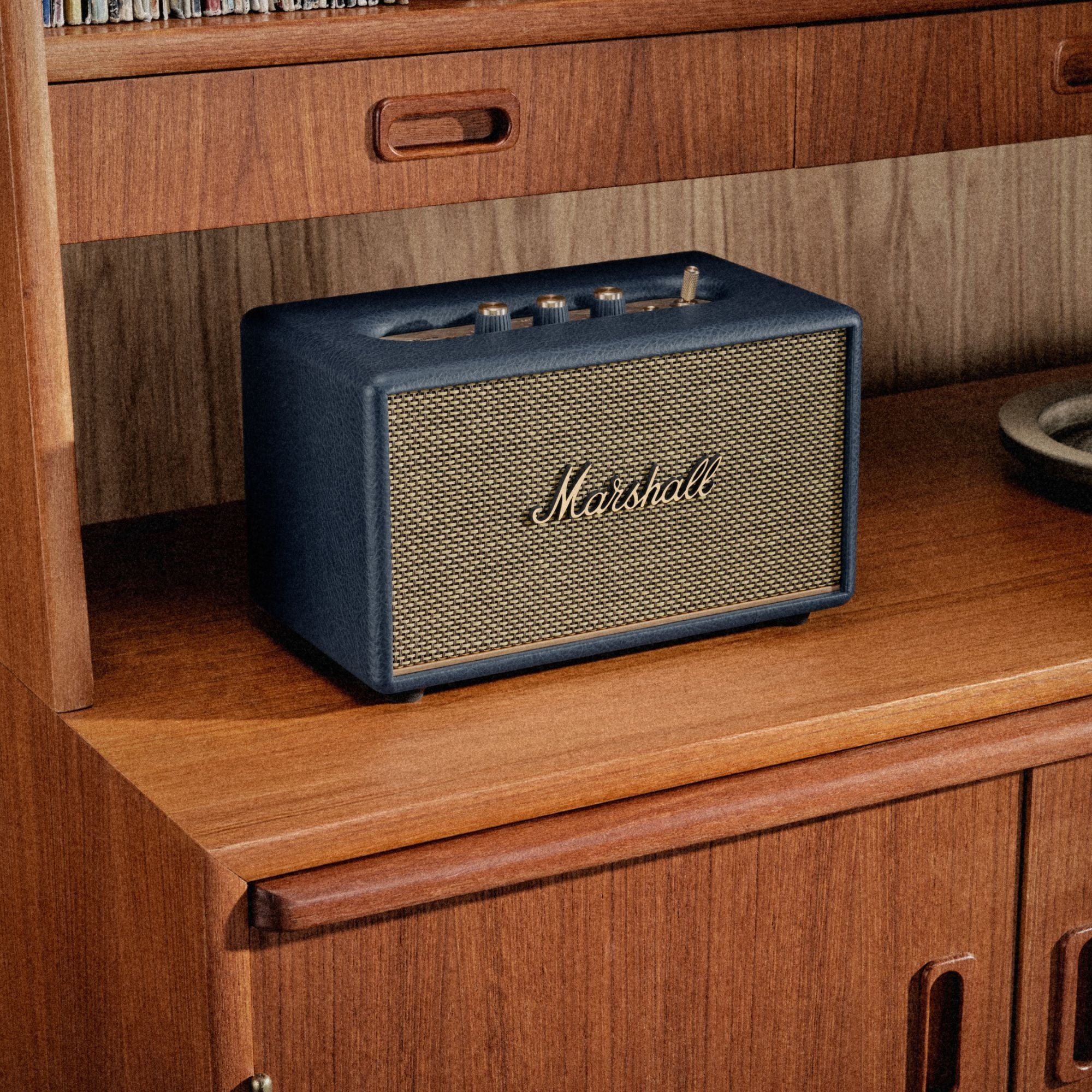 Marshall Acton III Bluetooth Speaker Midnight Blue