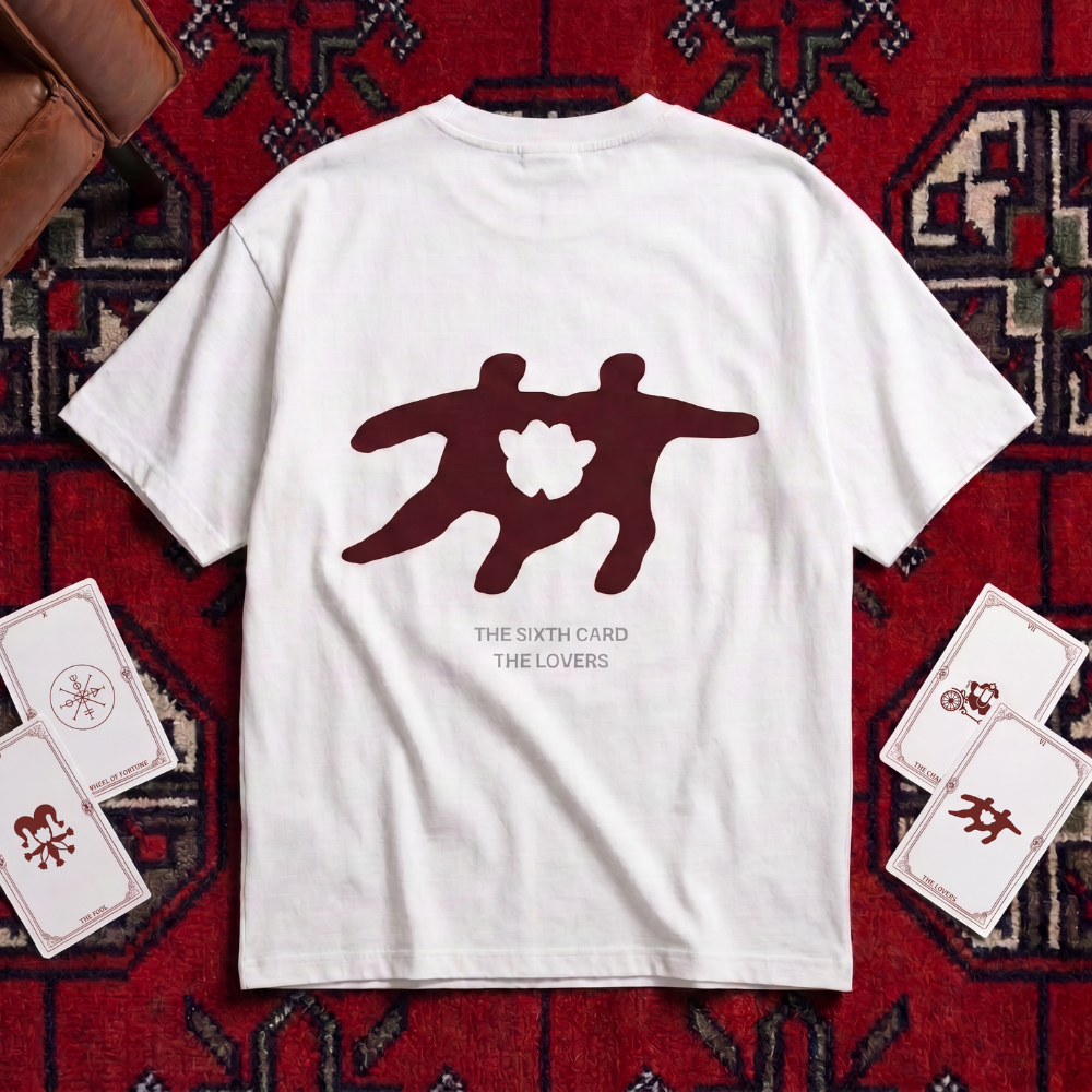 Camiseta Jours de Pluie The Lovers Tee Branca