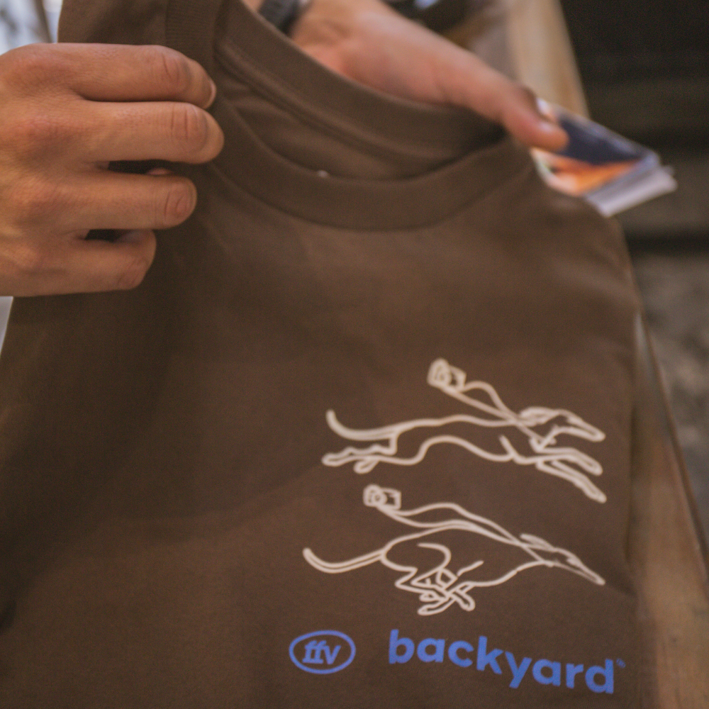 Camiseta FFV x Backyard Marrom
