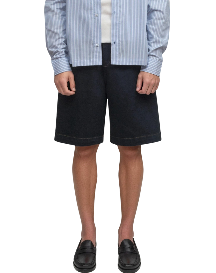 Bermuda Baggy Jeans Saint Studio Preta