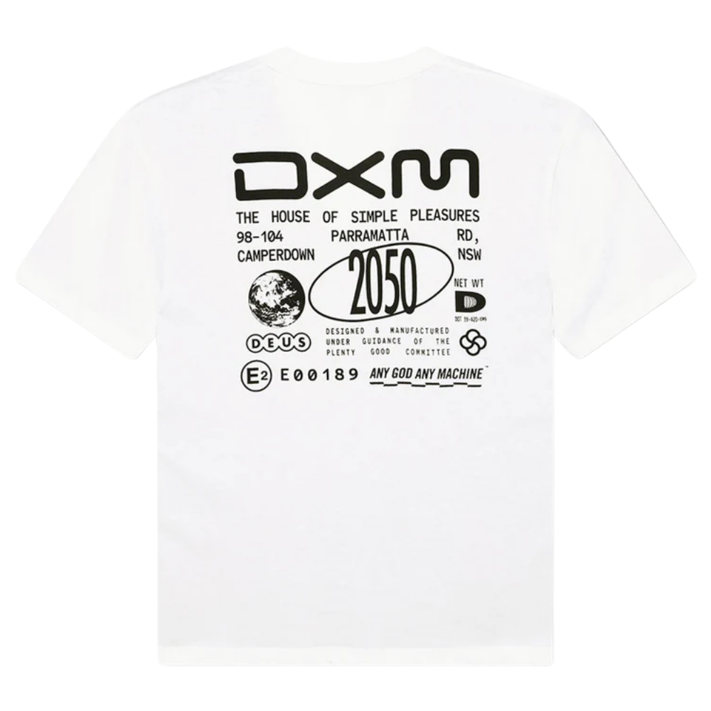Camiseta Deus Ex Machina Commitee Branca