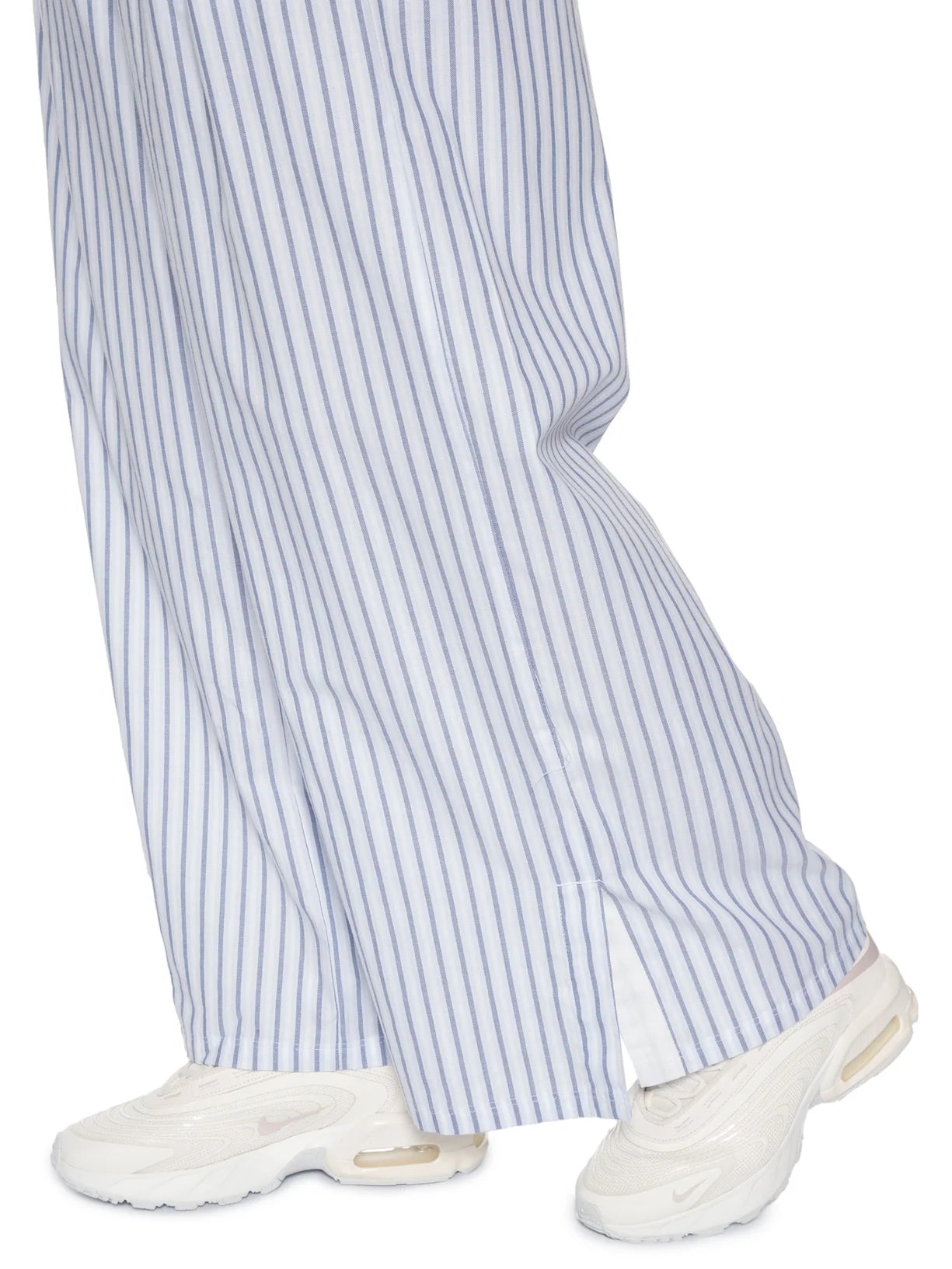 Calça Feminina Nike Sportswear Woven Stripe Azul