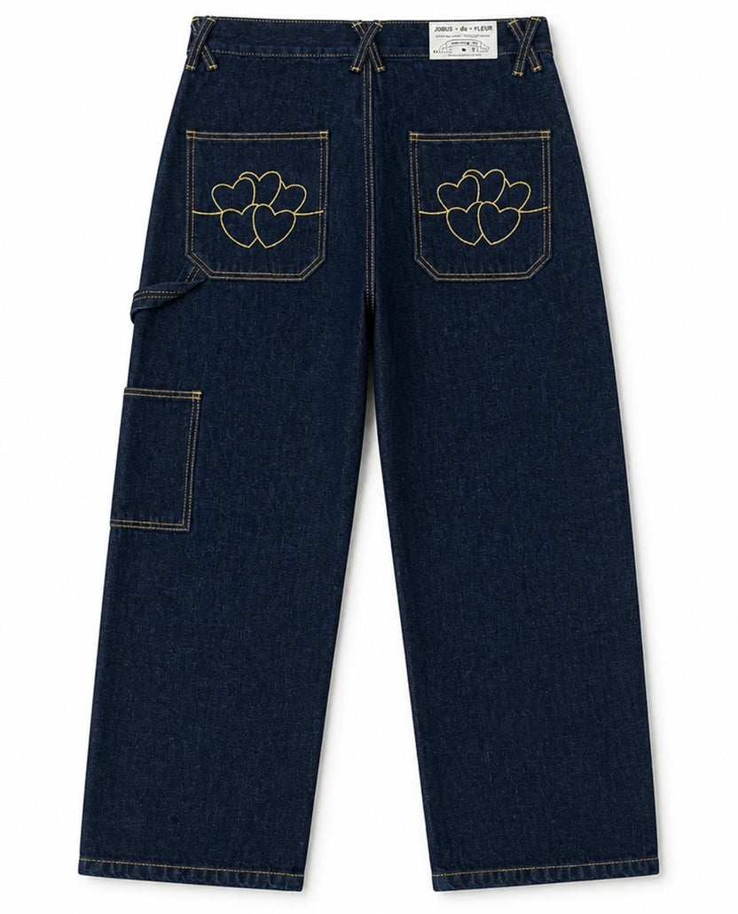 Calça Jeans Jours de Pluie Carpenter Azul