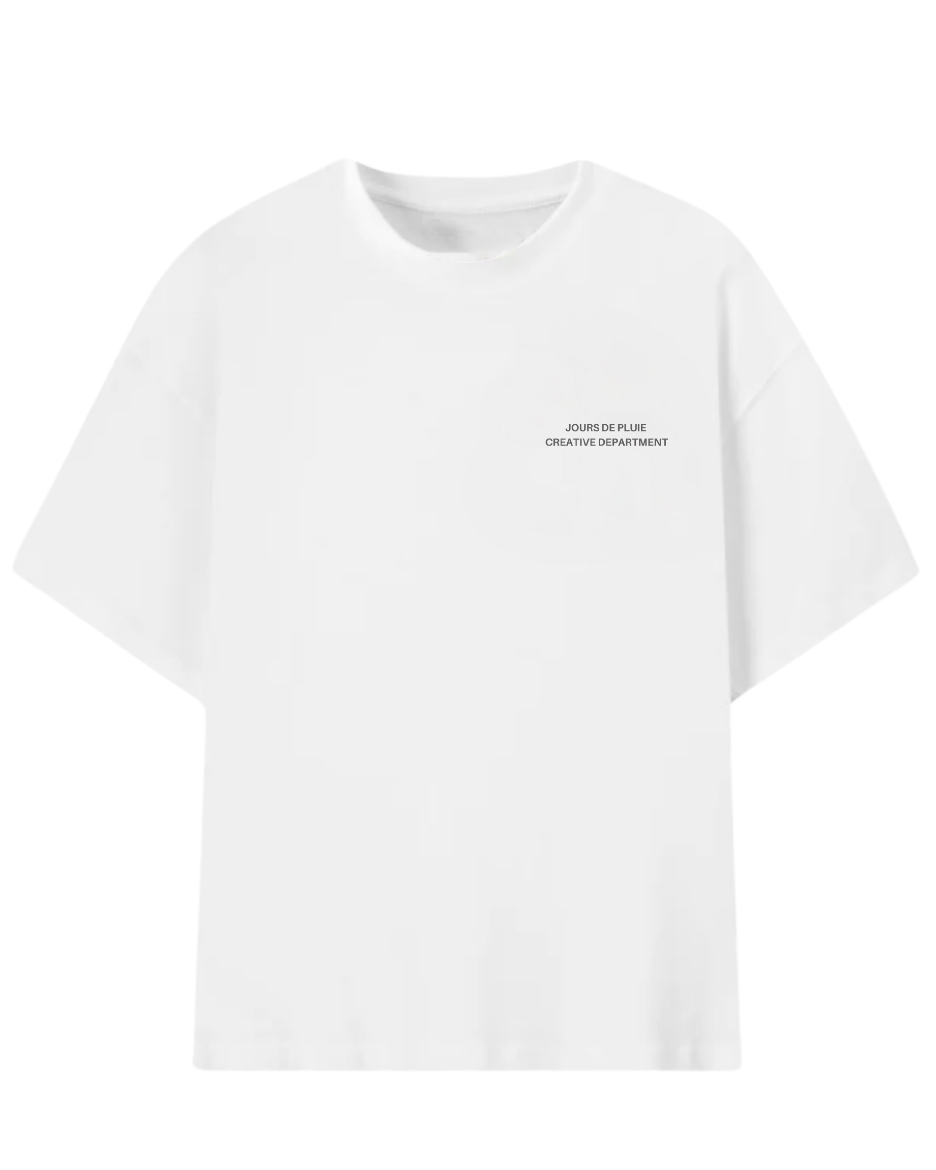 Camiseta Jours de Pluie Tarot Trilogy Tee Branca costas