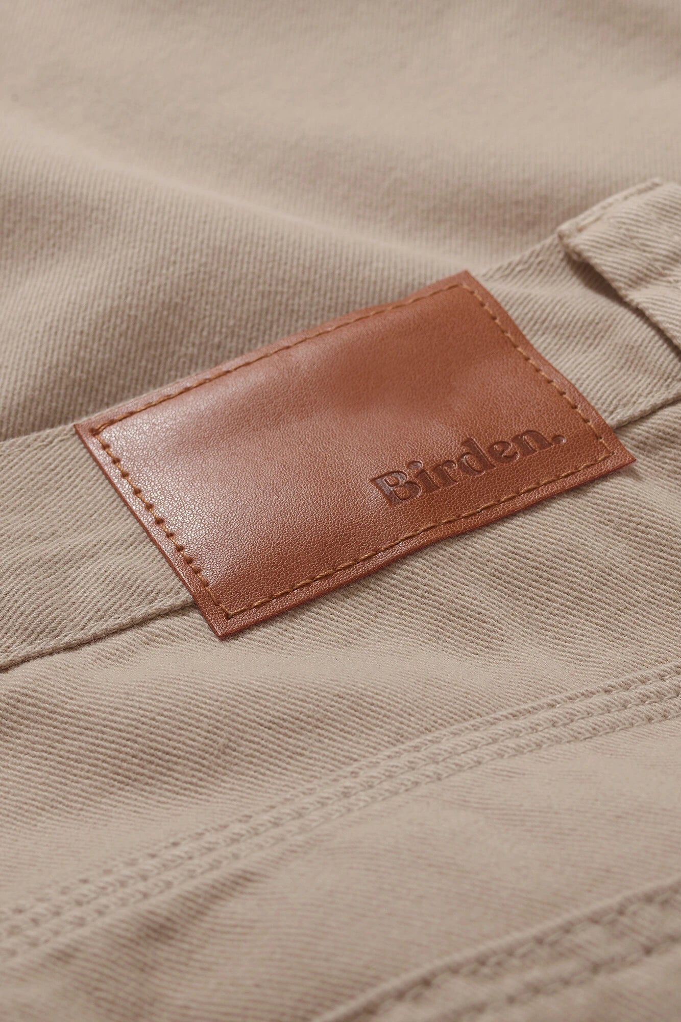 Calça Birden Essential Stoned Bege