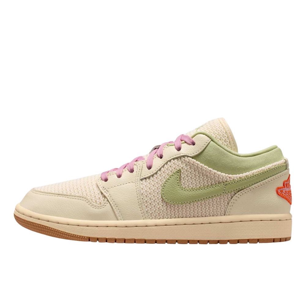 Tênis Air Jordan 1 Low SE Bege Multico