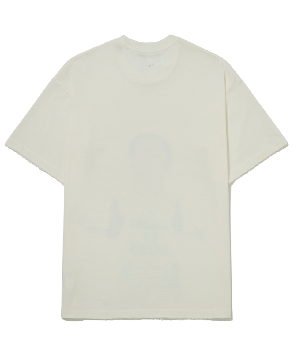 Camiseta Piet Kaká Ilustrada Branca