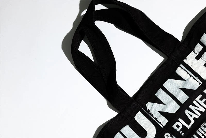 Bolsa Sarja Tunnel Marmorizada Preta