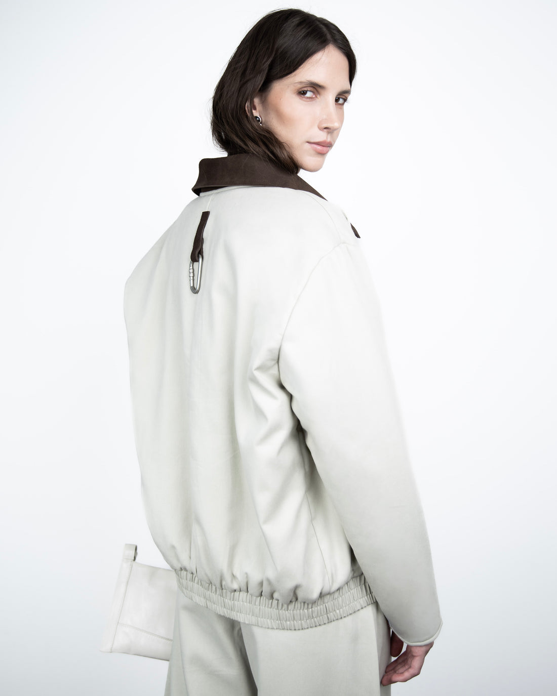 Jaqueta Lourie Camurça Limited Edition Cinza