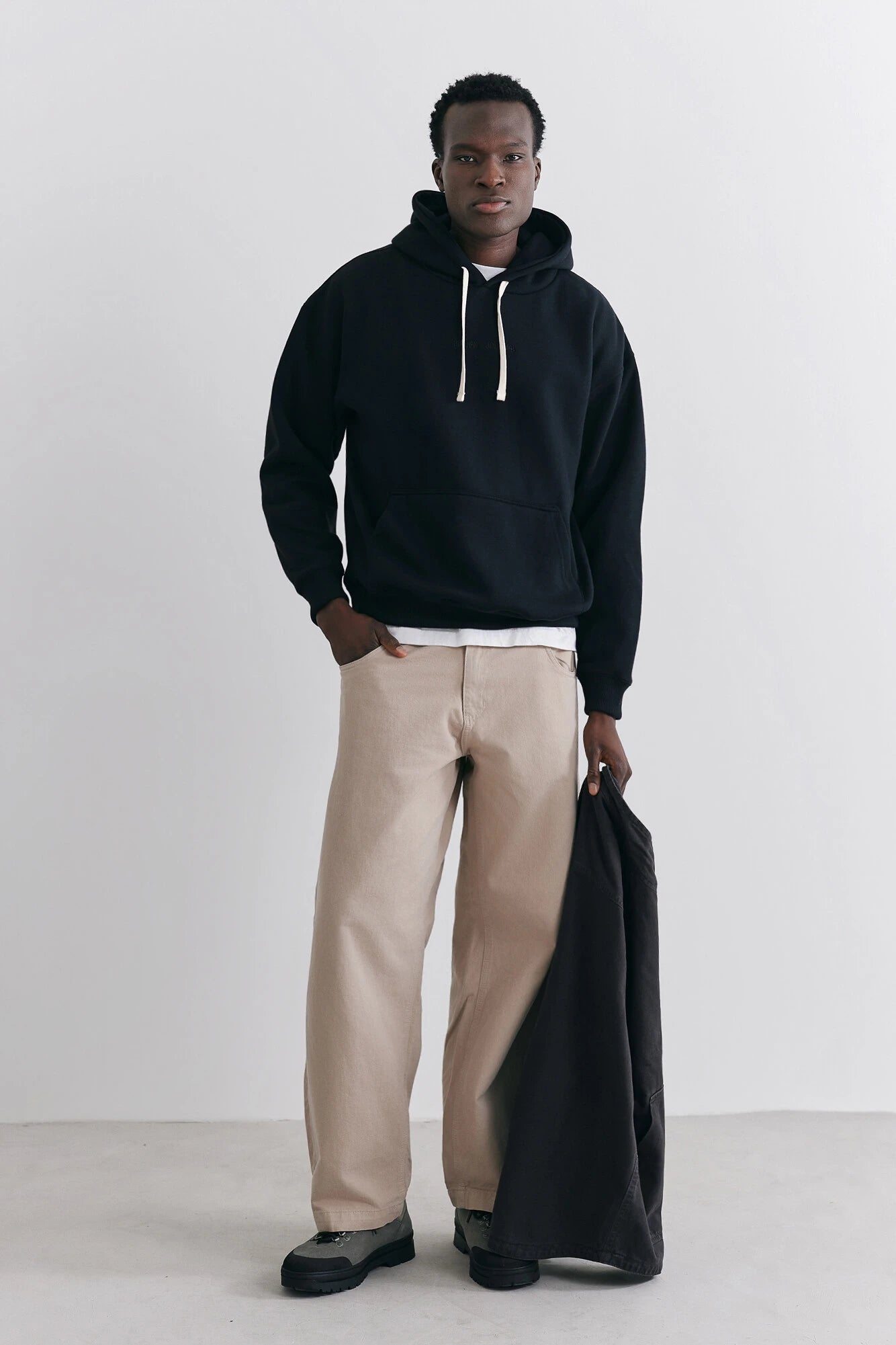 Moletom Birden Hoodie Journal Preta