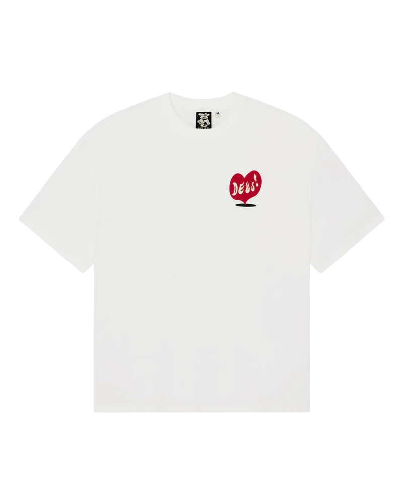 Camiseta Deus Ex Machina Deep Cut Off White