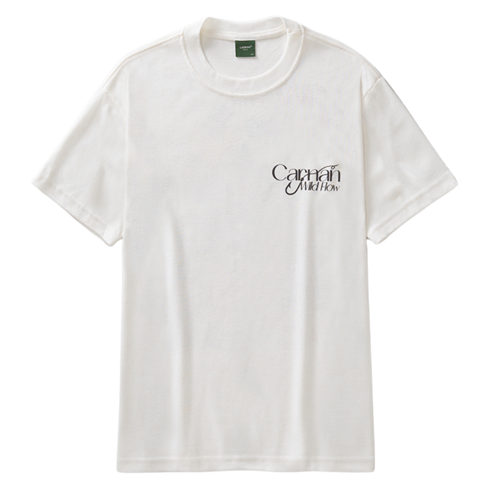 Camiseta Heavy Carnan Fish Off White