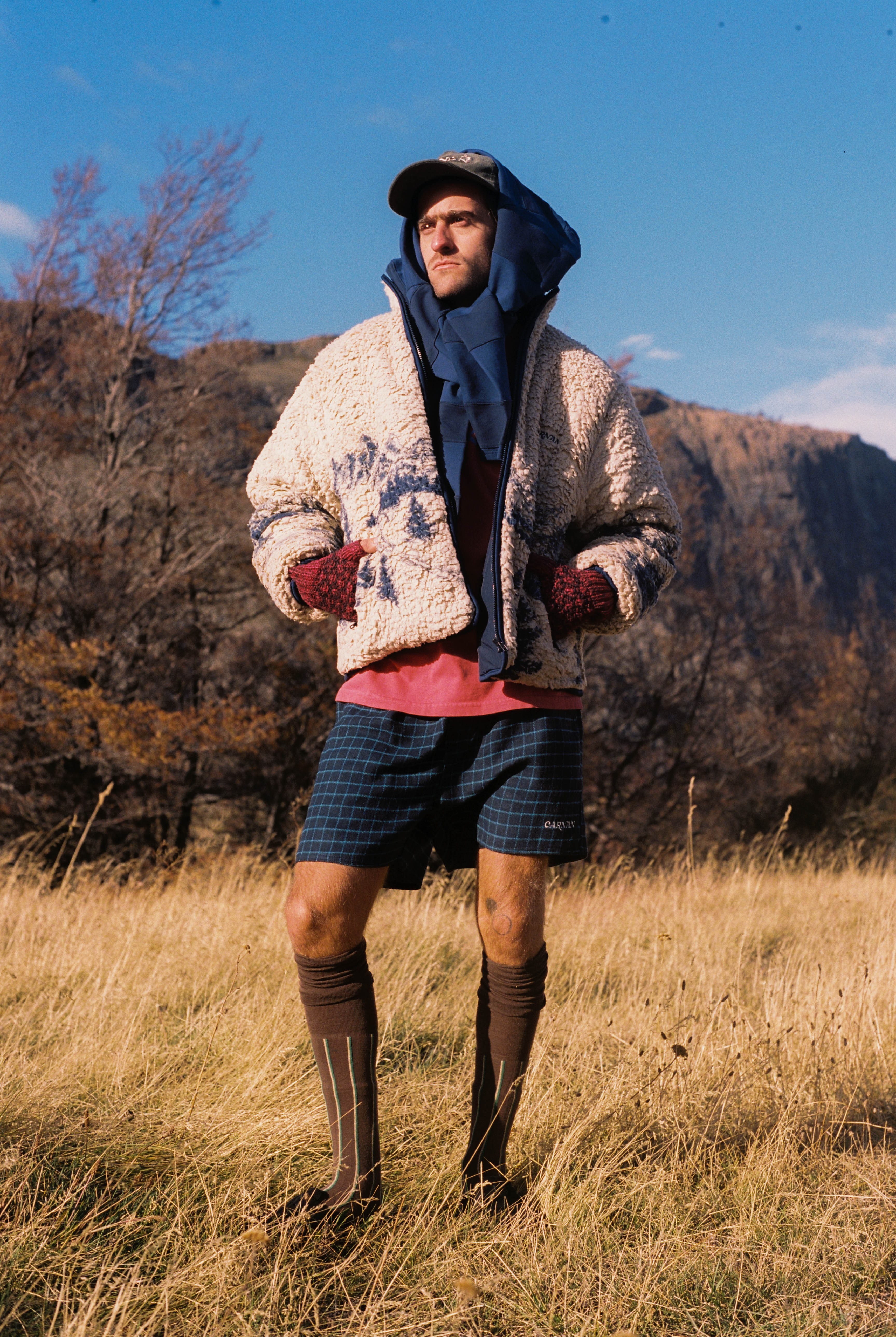 Casaco Fleece Carnan Mountain Off White