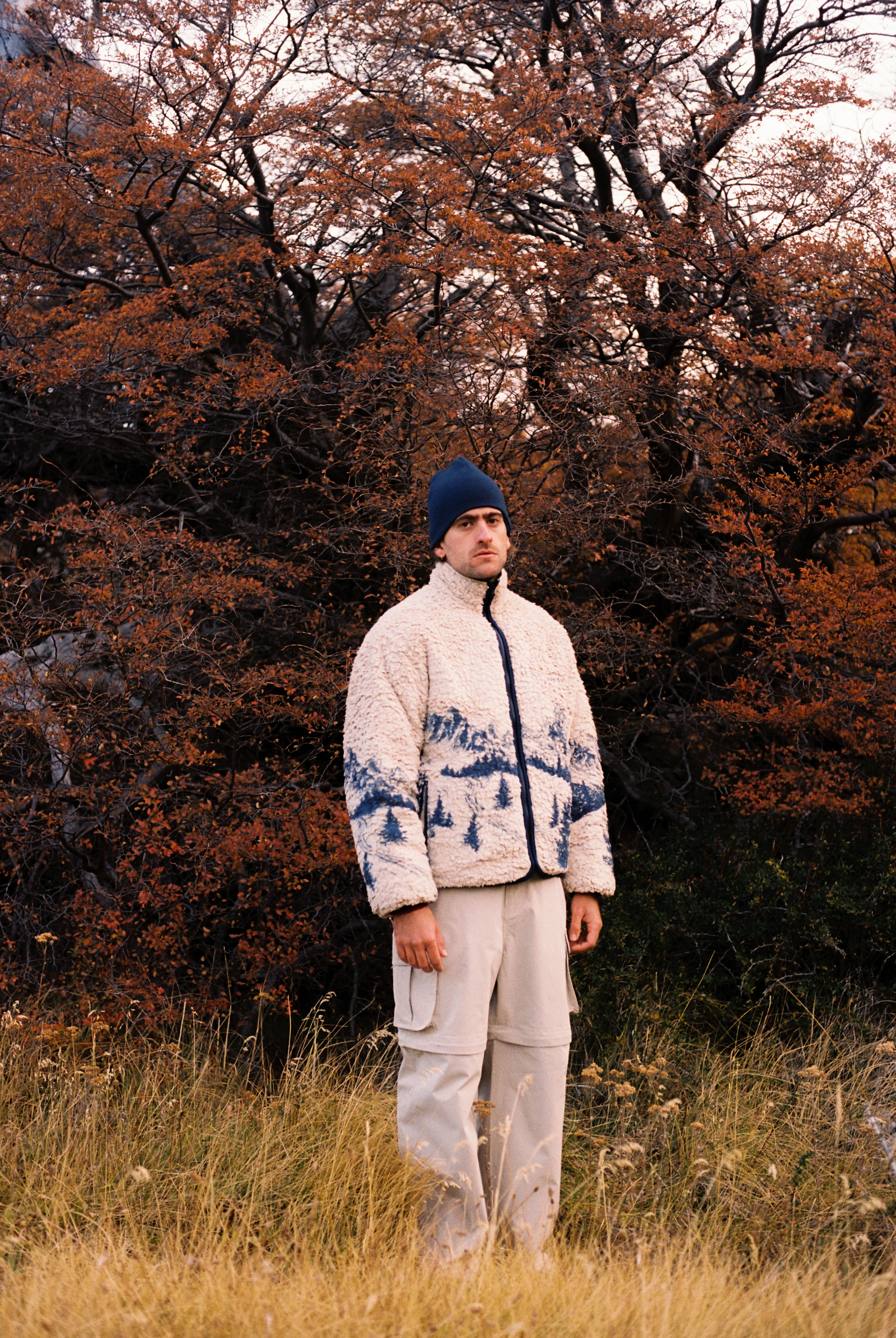 Casaco Fleece Carnan Mountain Off White