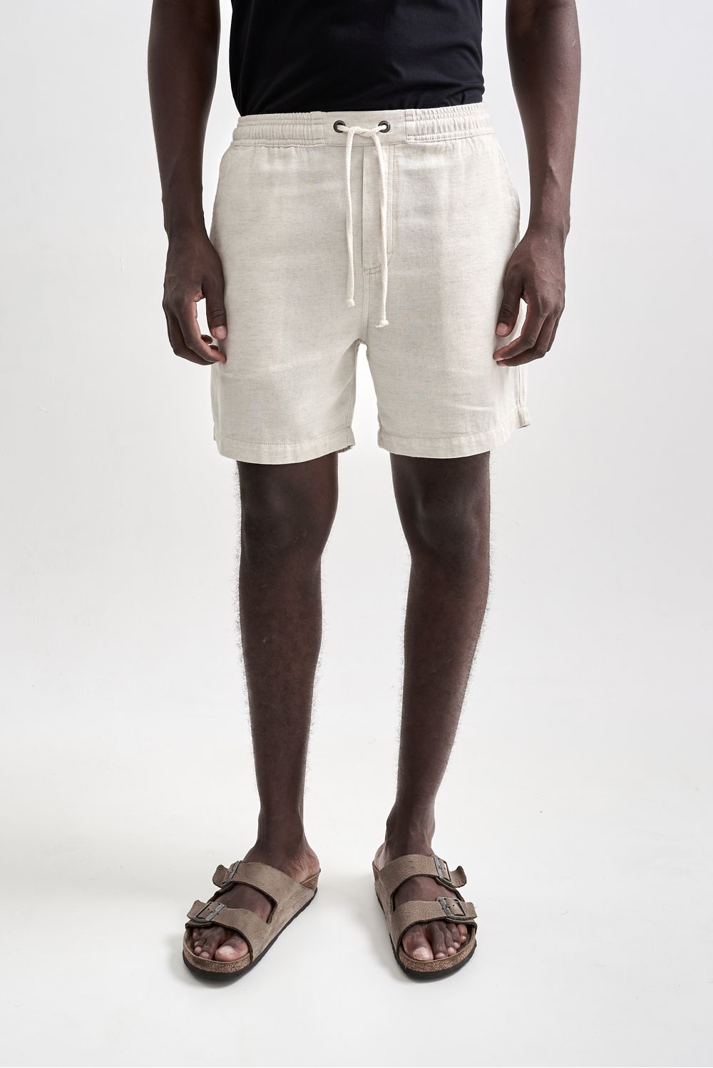 AUSTRAL - Shorts Linen Caraíva Natural