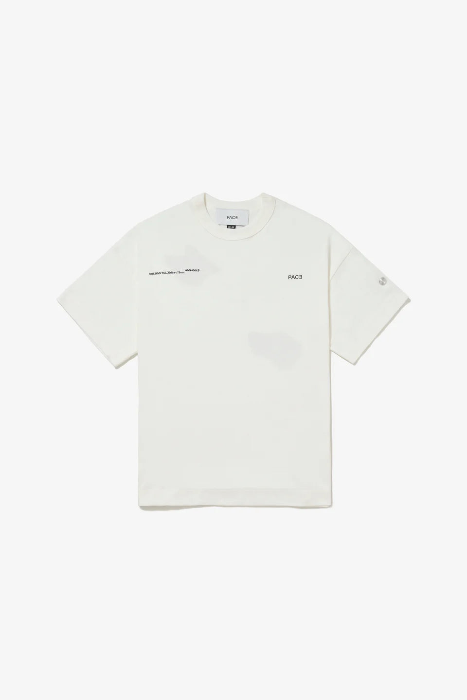 Camiseta Pace Climb Tee Oversized Off White