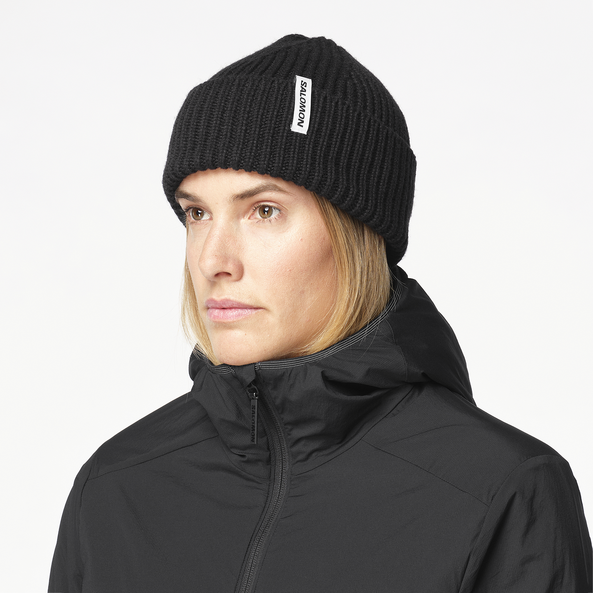 Gorro Salomon Snowbird Deep Preto