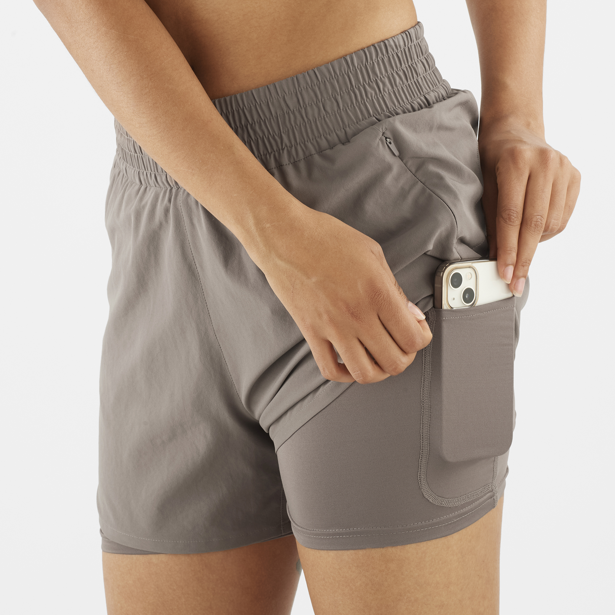 Shorts SHKout Core 2in1 4 Feminino Iron