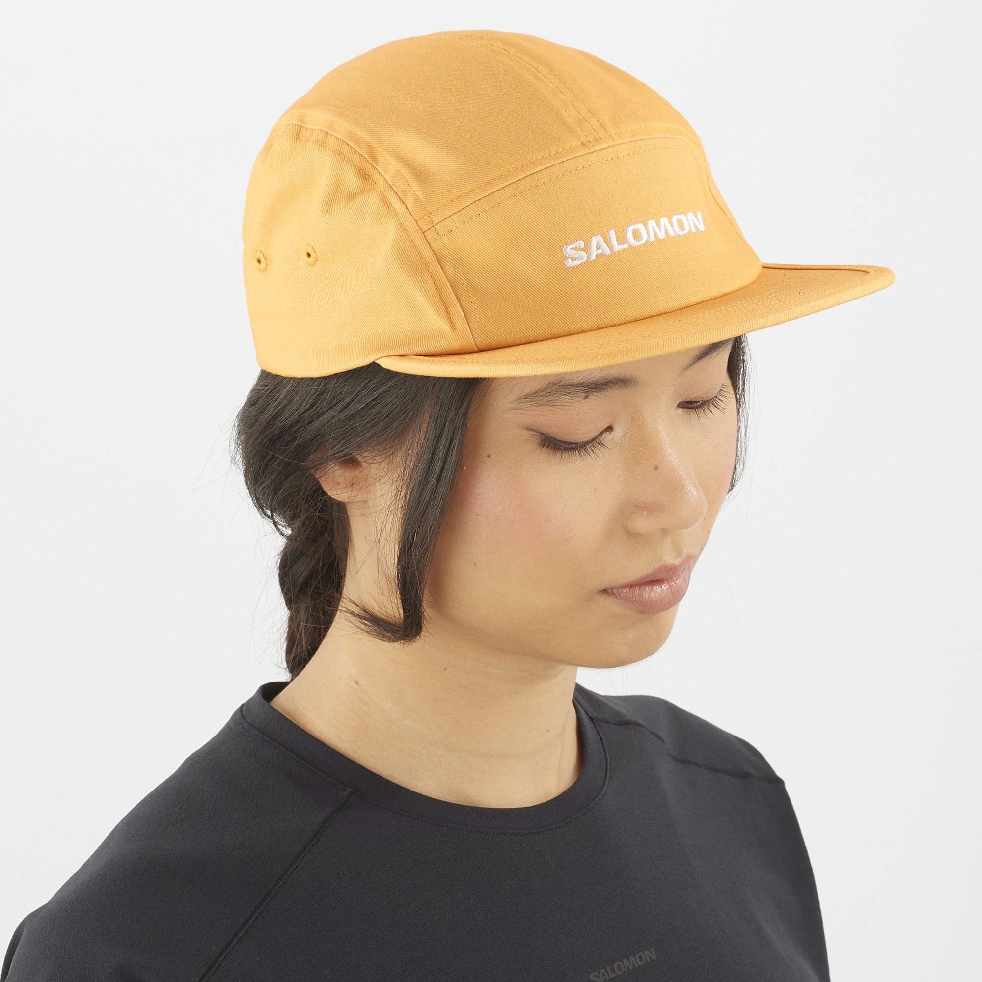 Boné Salomon 5 Panel Salmão