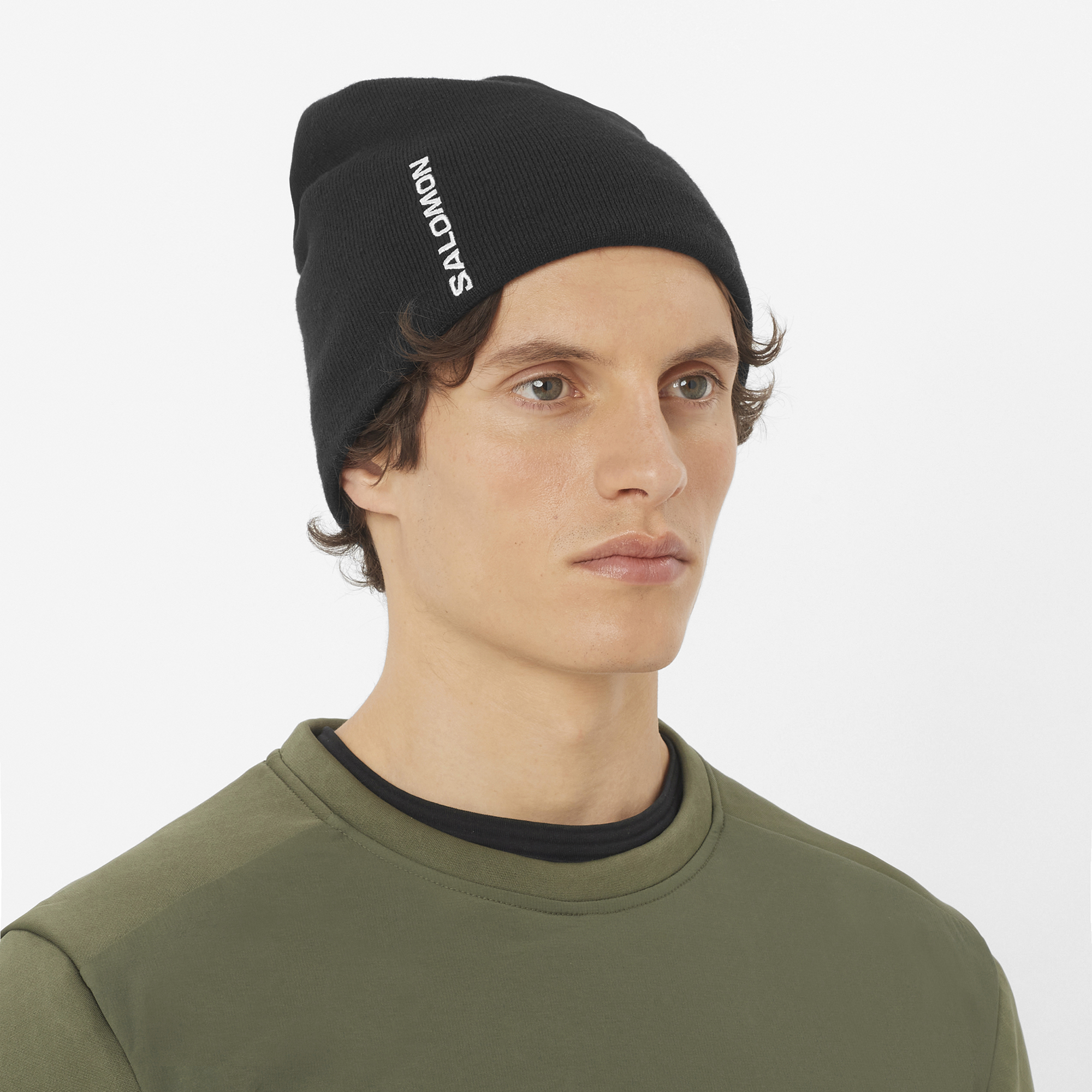 Gorro Salomon Graphic Beanie Preto
