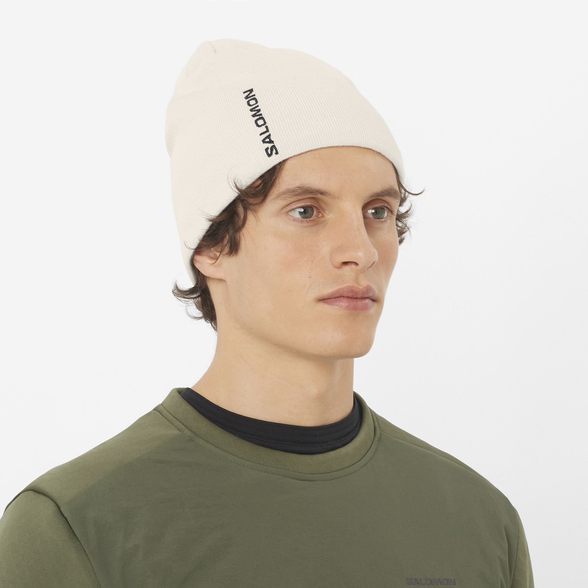 Gorro Salomon Graphic Beanie Branco