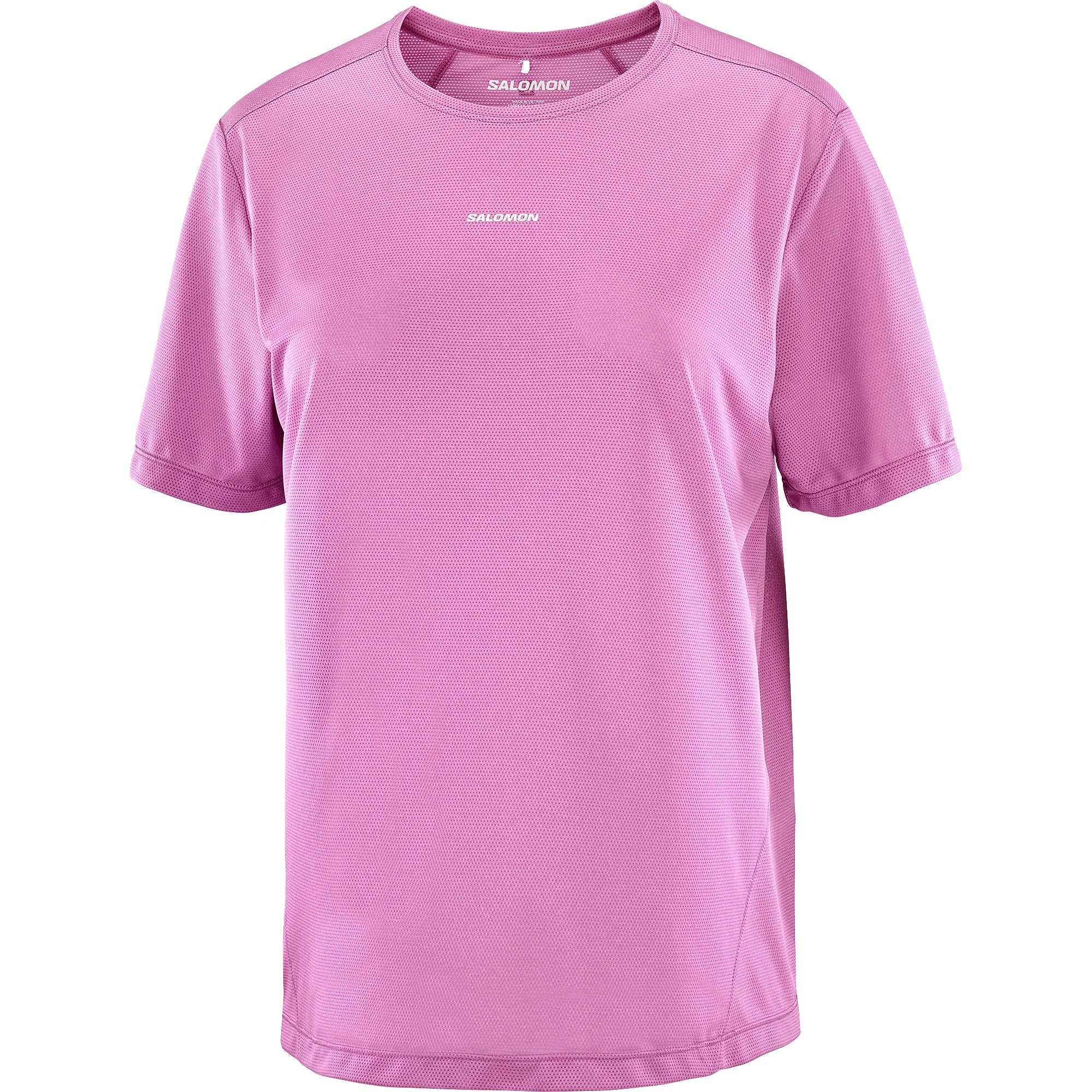Camiseta Salomon SHKout Core SS Feminina Iris Orchid