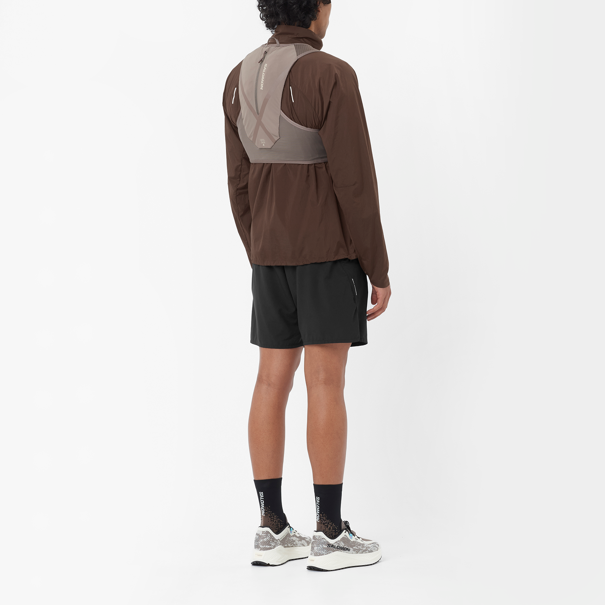 Jaqueta Salomon SHKout Fly Masculina Marrom