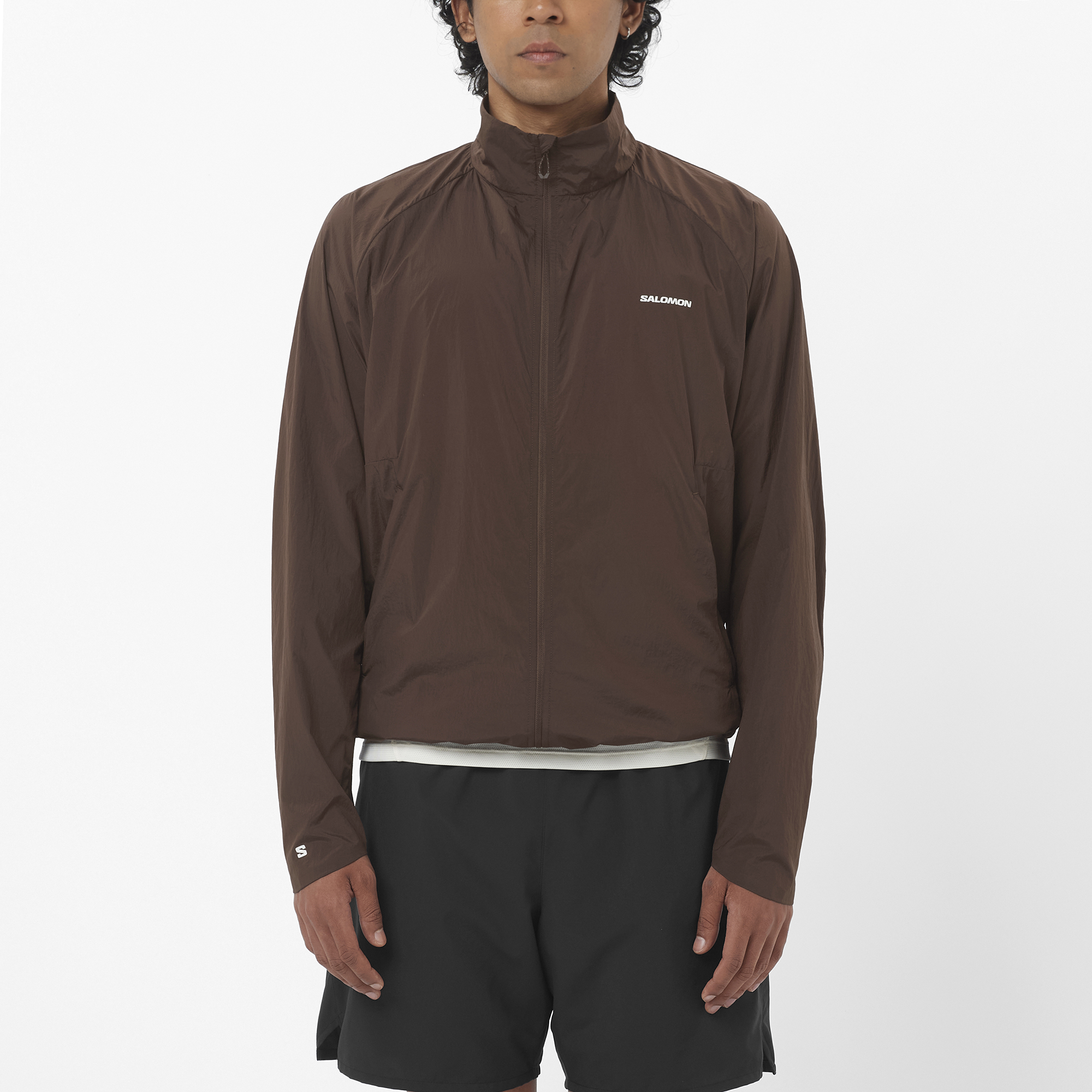 Jaqueta Salomon SHKout Fly Masculina Marrom