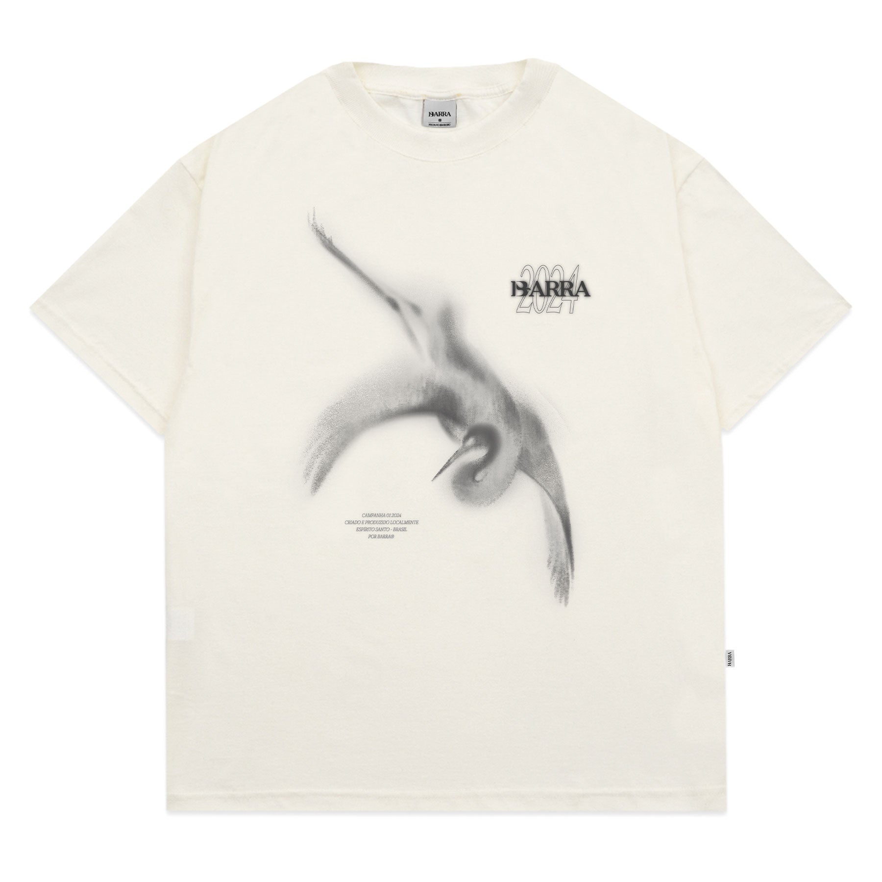 Camiseta Ahlma Espectro Off White
