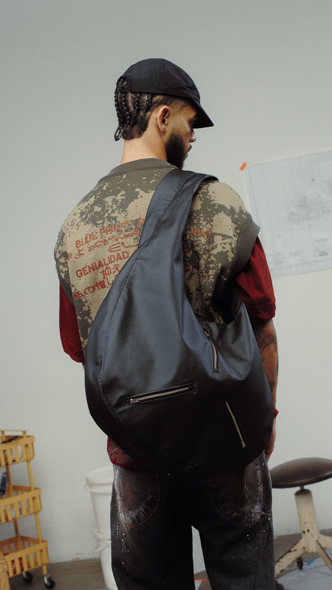 Boné Six Panel Elo 3Dot Preto