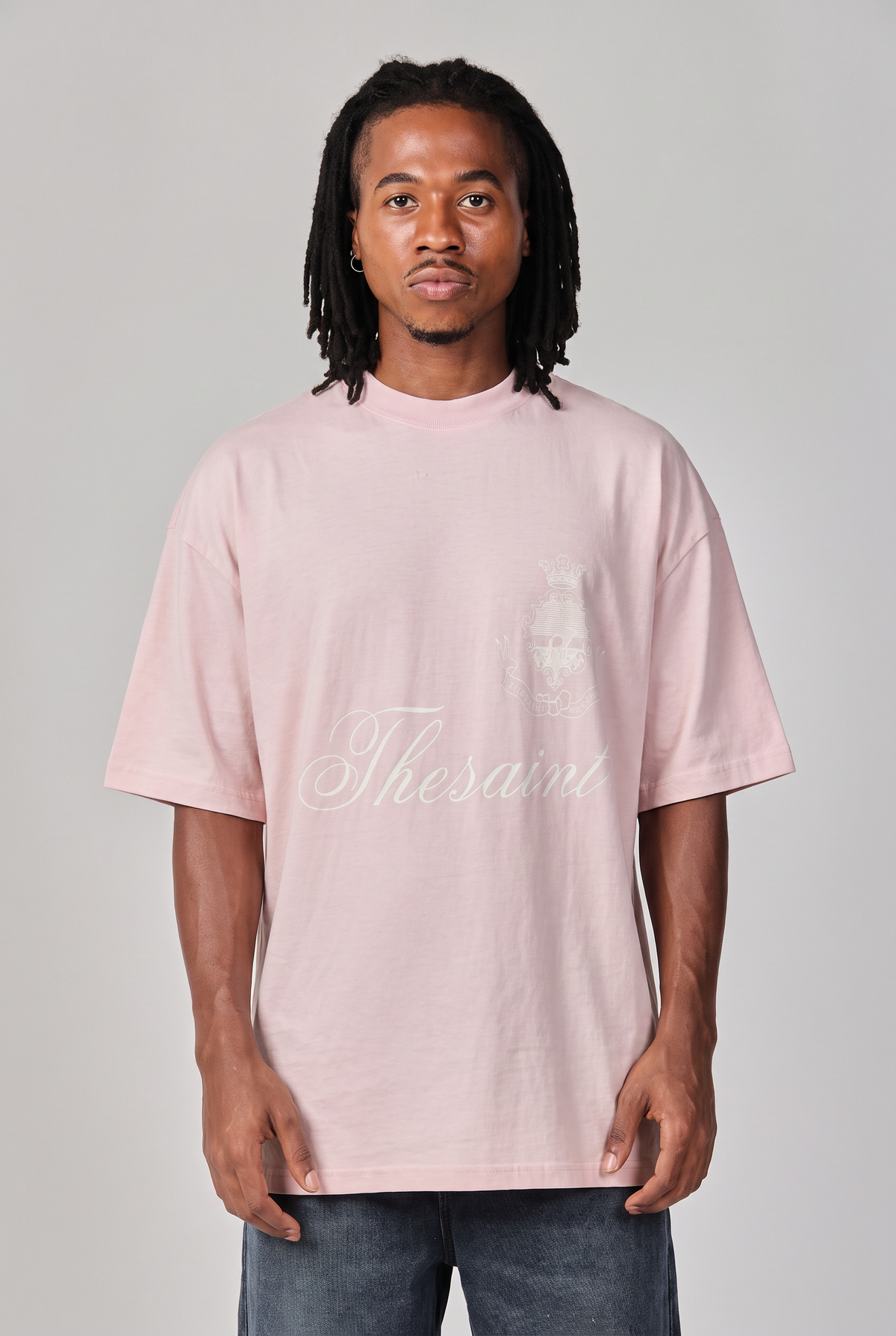 Camiseta TheSaint Label Classic Rosa