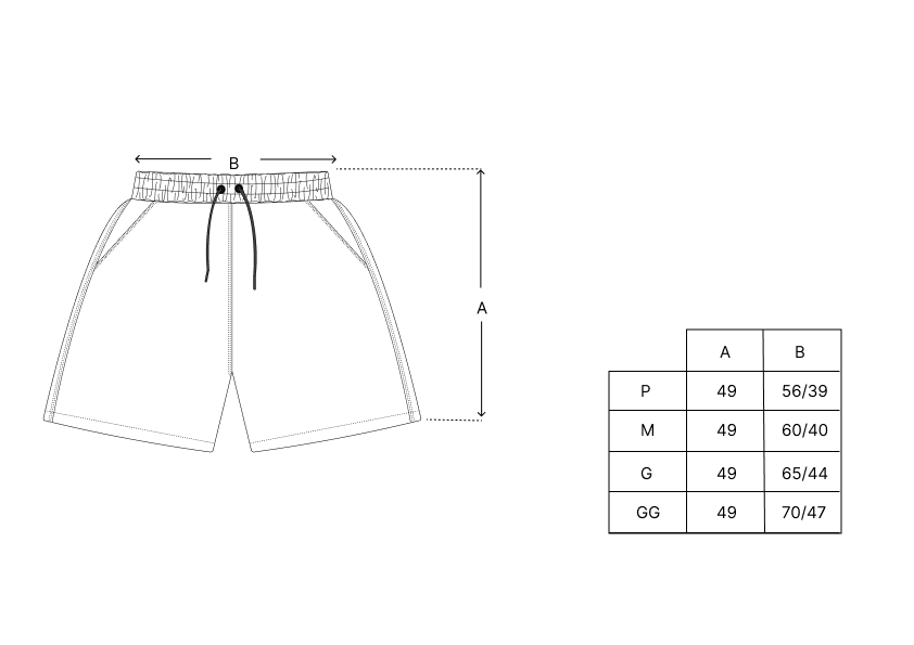 Shorts Class Local Studios Preto