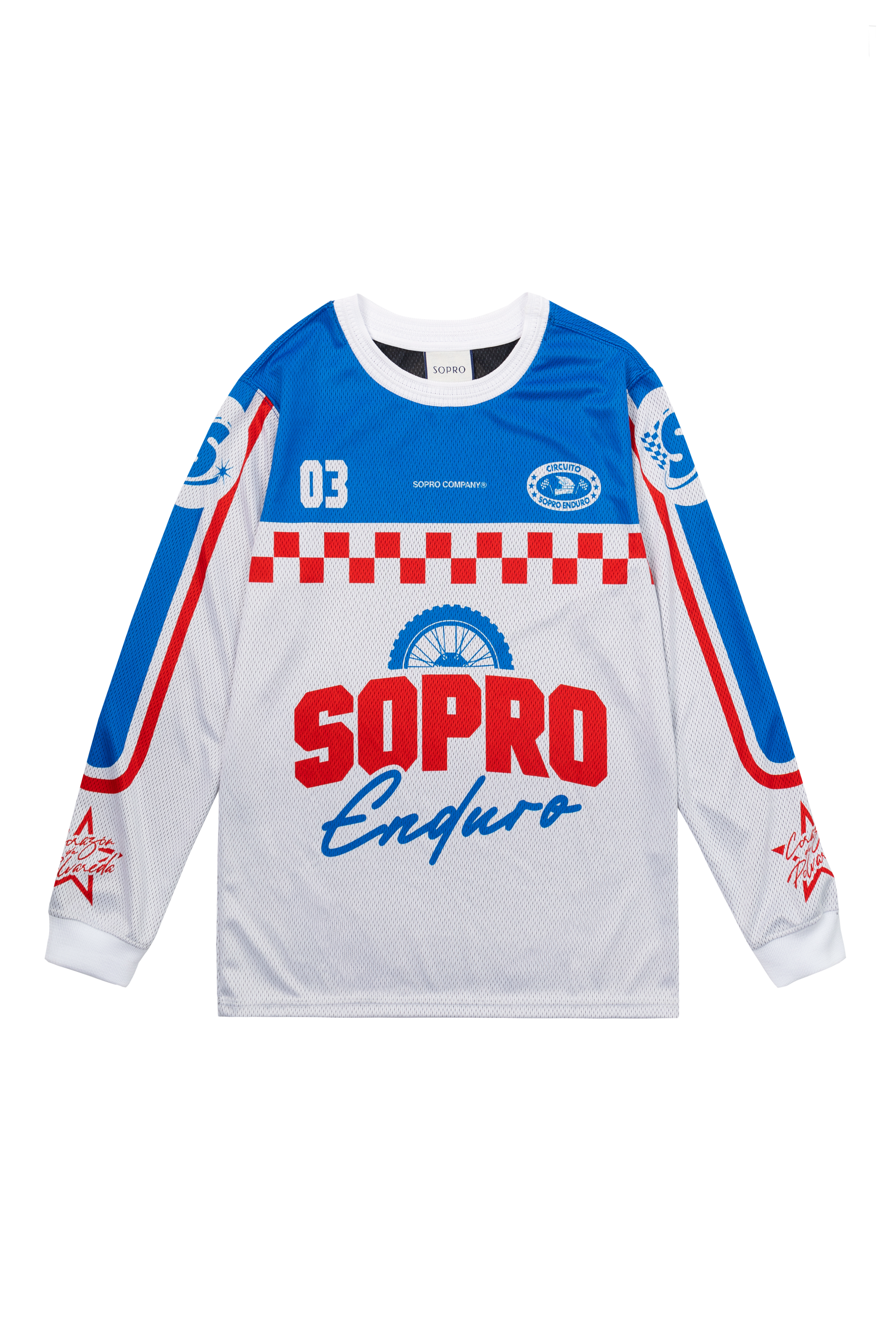 Camiseta Dryfit Sopro Manga Longa Motocross