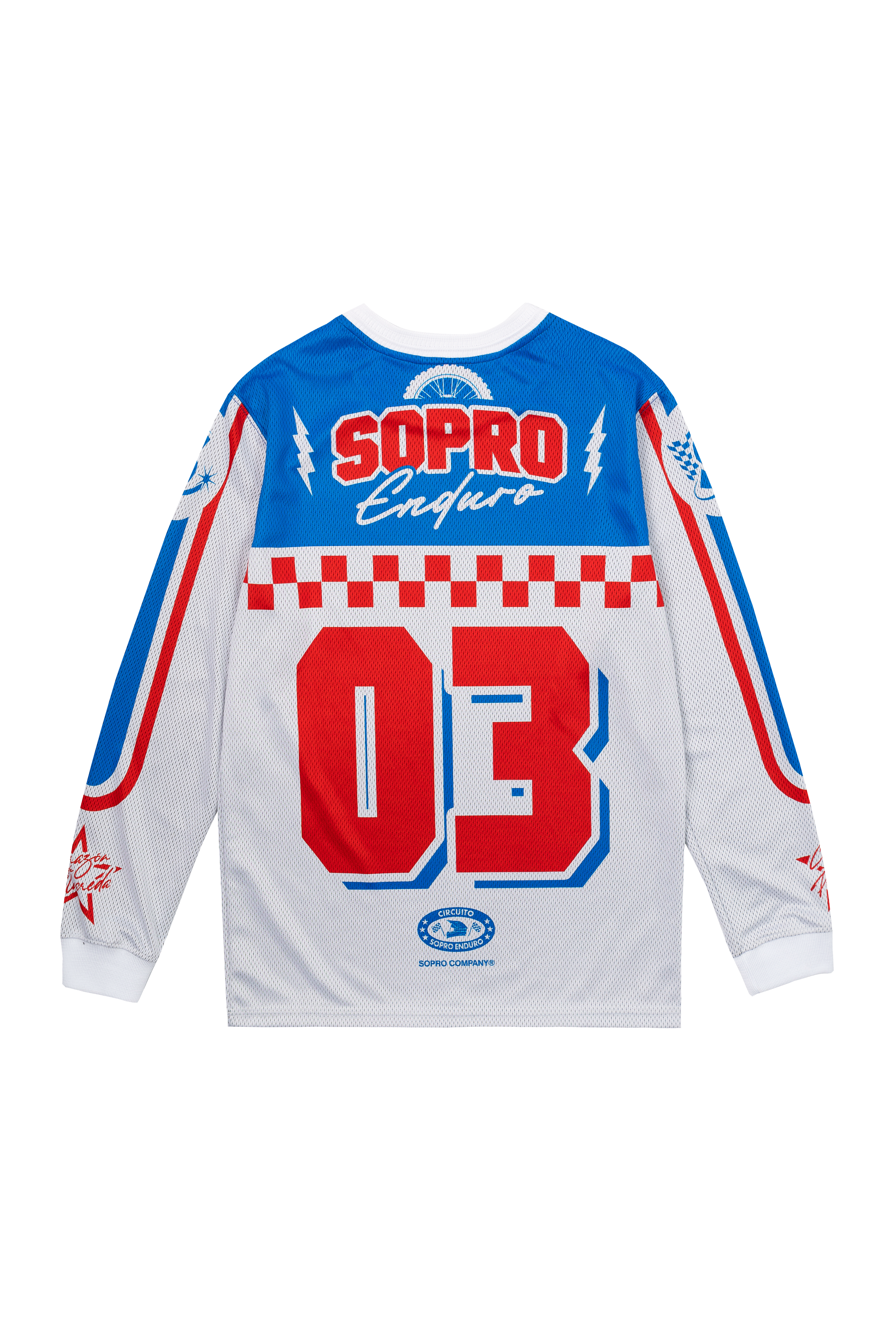 Camiseta Dryfit Sopro Manga Longa Motocross