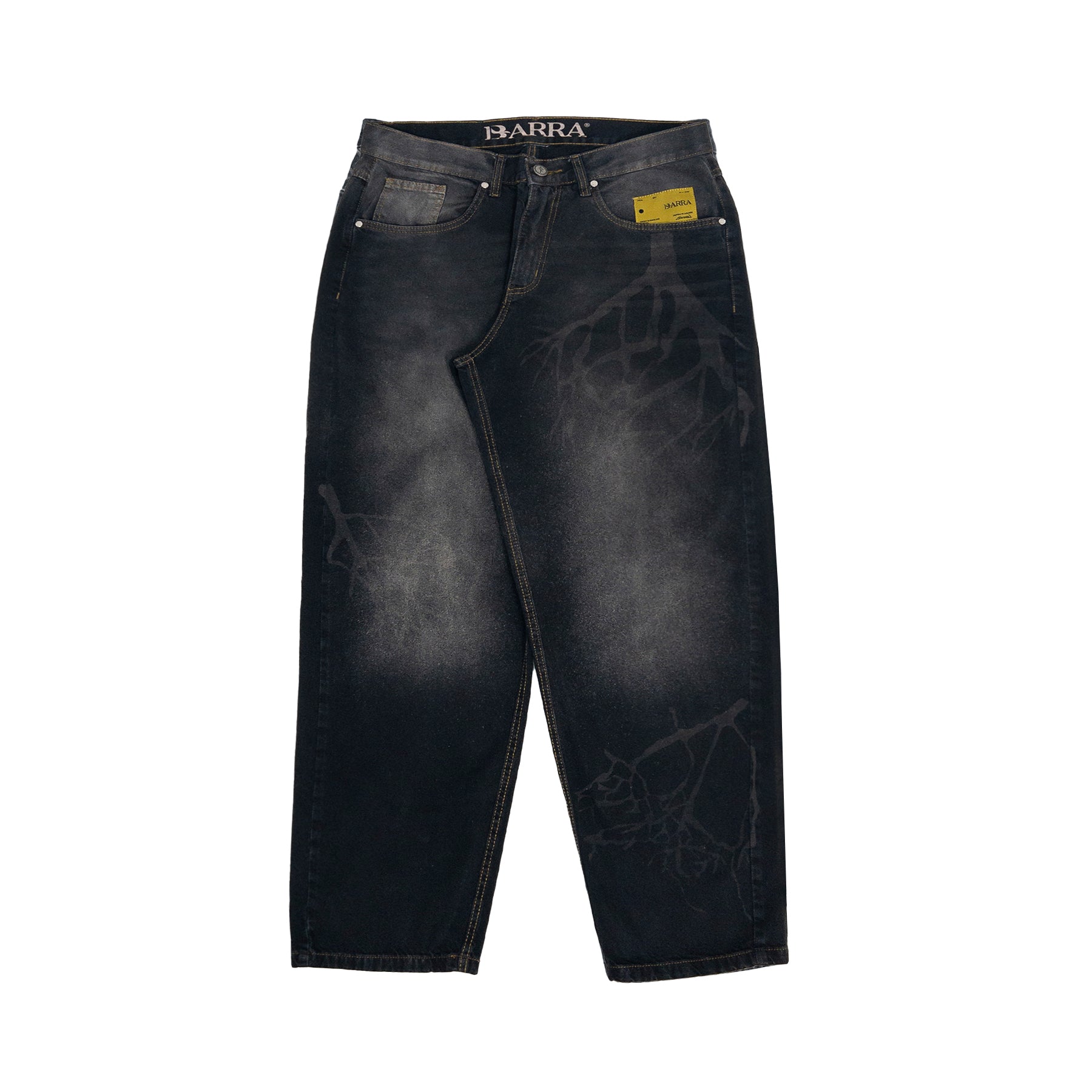 Calça Jeans Barra Crew Raizes Grafite