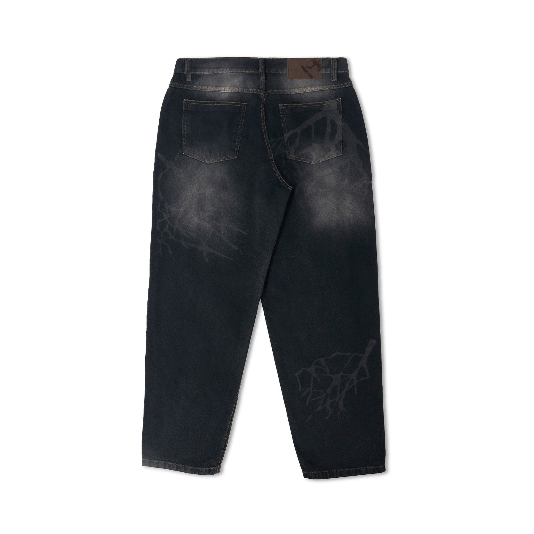 Calça Jeans Barra Crew Raizes Grafite