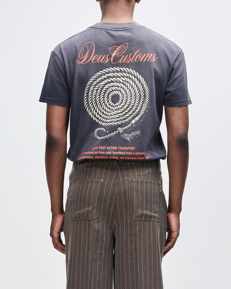 Camiseta Deus Ex Machina Horseplay Chumbo